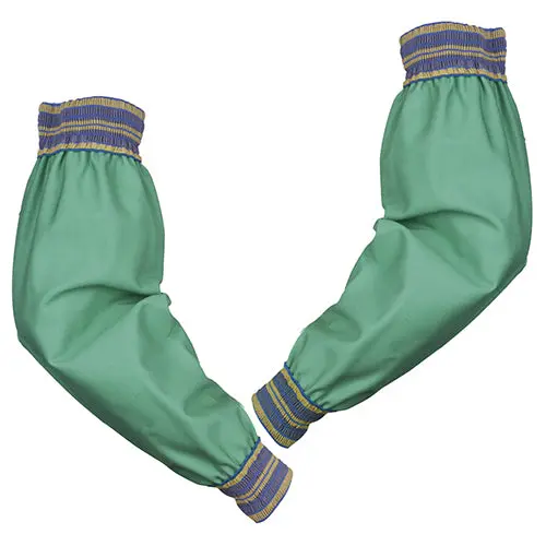 Tillman 6217 Flame-Resistant Green Welding Sleeves 1