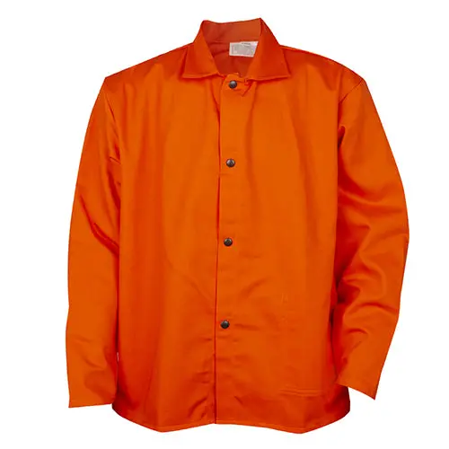 Tillman 9 Oz Hi-Visibility Orange Flame-Resistant Work Jacket – 6230D 1