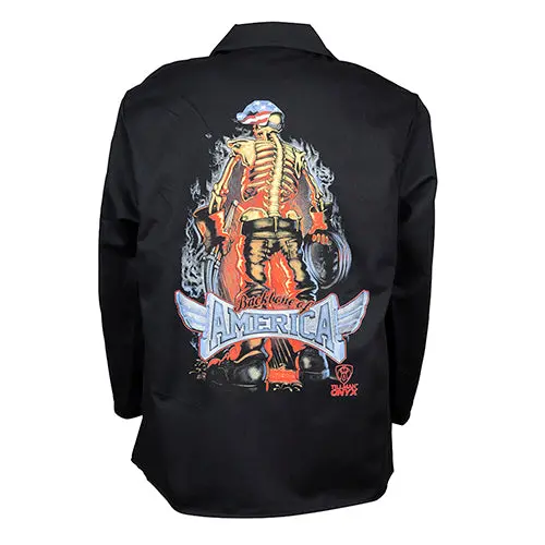 Tillman 9061 Onyx Backbone Of America Light-Duty 30-Inch Jacket 1