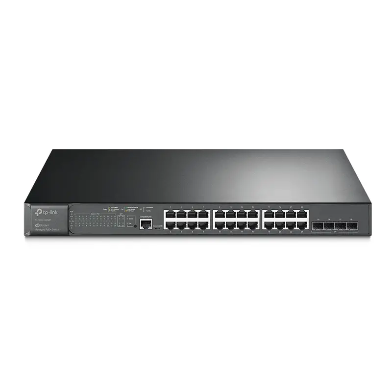 Tp-Link Tl-Sg3428Mp Jetstream 24-Port Managed Poe+ Switch – L2+ Layer 1