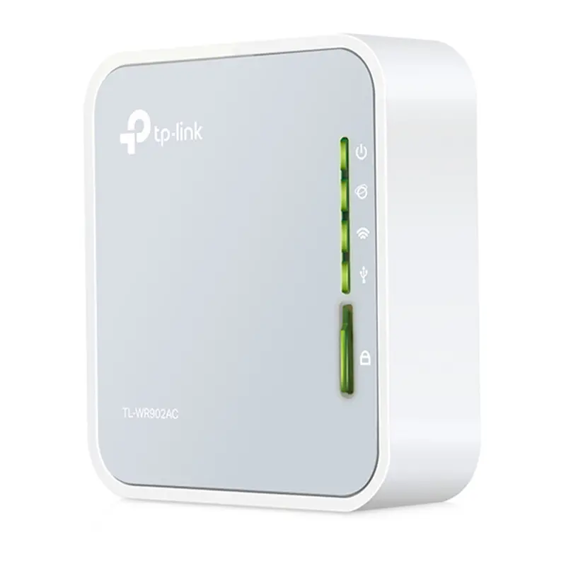 Tp-Link Tl-Wr902Ac Ac750 Portable Nano Travel Router With Dual-Band Wi-Fi 1