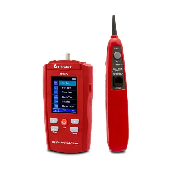 Triplett Rwv10G Lan And Cable Tester For Real-World Network Verification 1