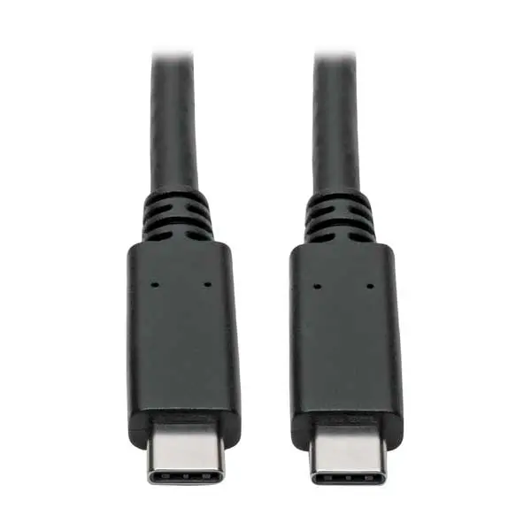 Tripp Lite 3-Foot Usb-C 3.1 Gen 2 Cable – 5A Fast-Charging, 100W Power Delivery (U420-C03-G2-5A) 1