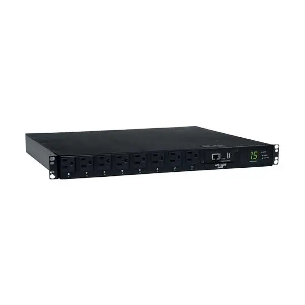 Tripp Lite Horizontal Switched Ats Pdu – 120V, 15A, 8 Outlets (Dual Inputs) 1