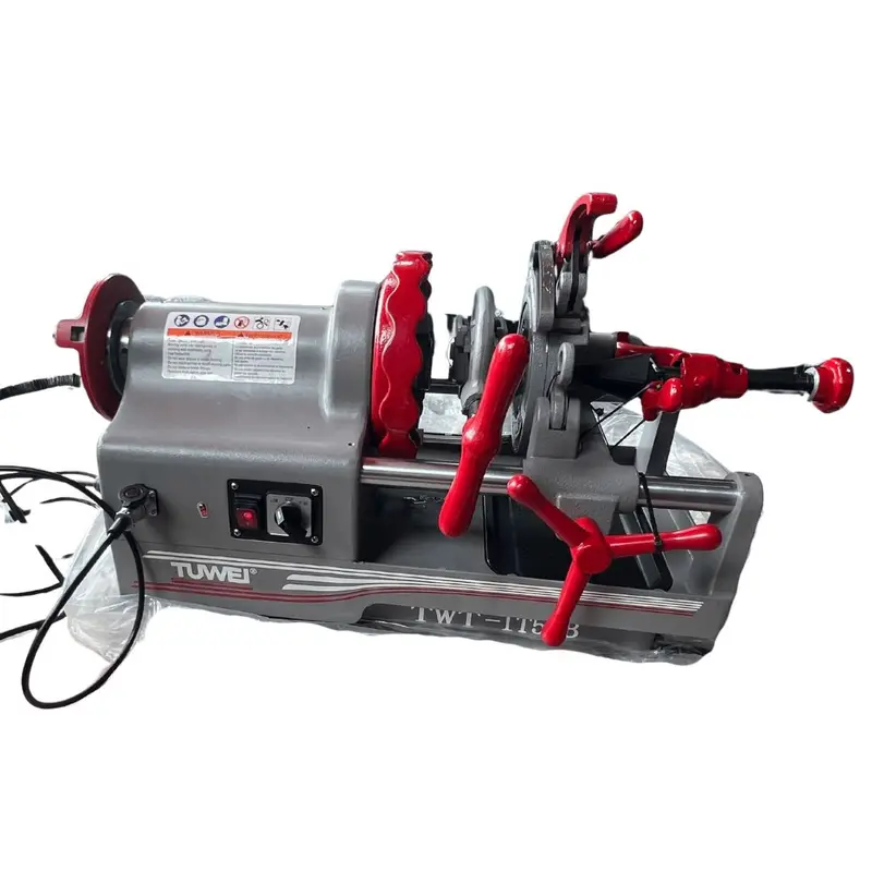 Tuwei 1/2″–2″ Threading Machine – 1800W, 240V, Includes Bspt Dies | Tm-Twt-1T50B 1
