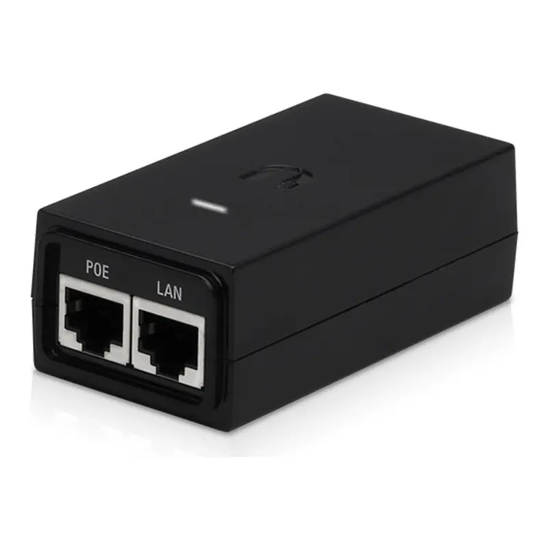 Ubiquiti 24V 0.5A Gigabit Poe Injector With Rj45 Pass-Through 1