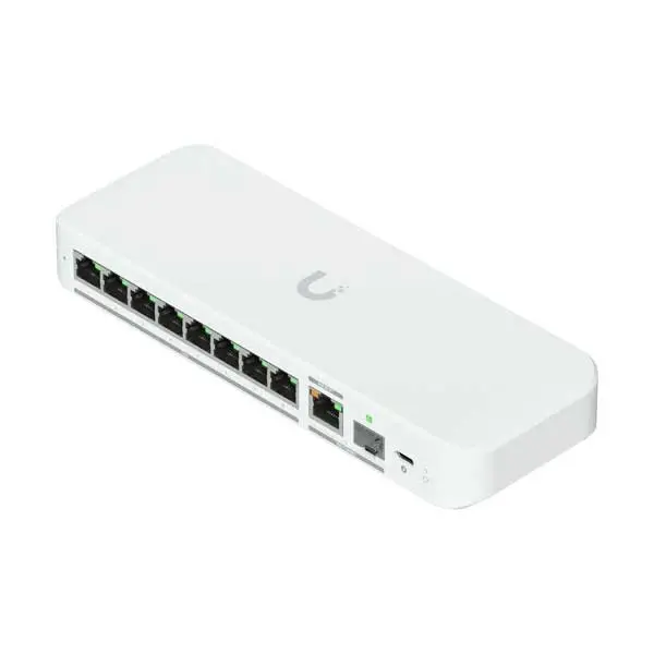 Ubiquiti Unifi Flex 2.5G Switch – 9-Port Gigabit Ethernet With 2.5G Uplink, Fanless Design 1