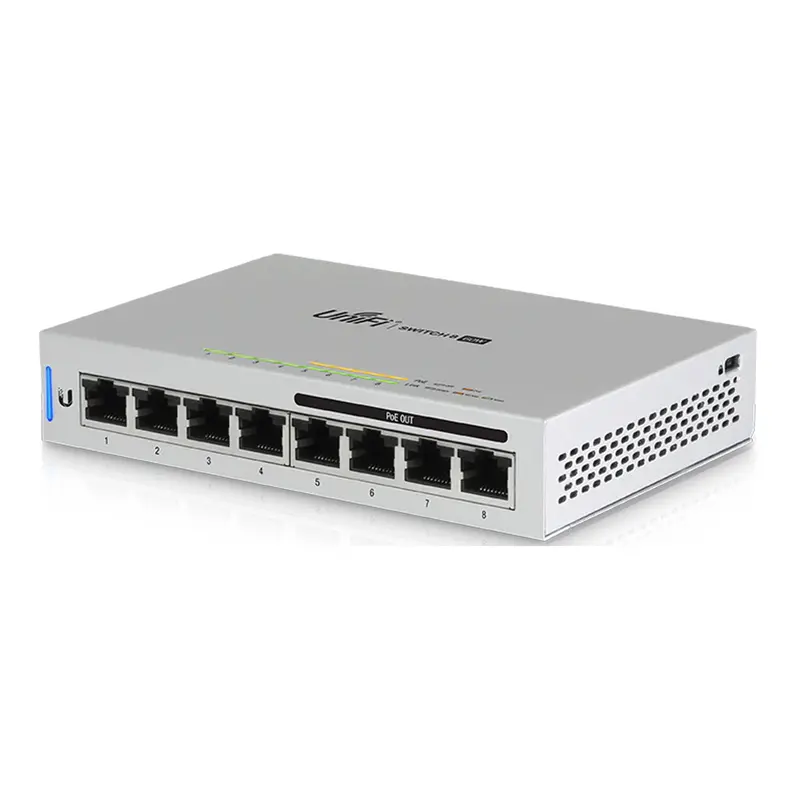 Ubiquiti Unifi Us-8-60W 8-Port Gigabit Switch – Poe+ Enabled, Managed 1