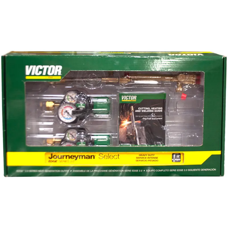 Victor Journeyman Select 540/540 Edge 2.0 Oxygen Cutting Torch Kit With Ca 2460 Regulator – 0384-2086 1