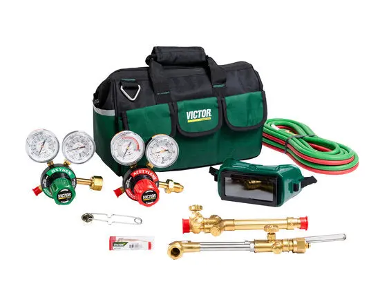 Victor Medalist 350 Classic Utility Regulator Kit With 540/510 Hoses 1