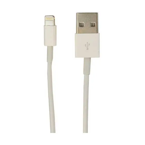 Visiontek 900704 1M Lightning-To-Usb Cable – White, Mfi-Certified, Durable Braided Design 1