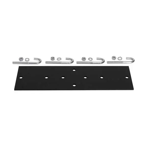 Wavenet 12-Inch Black Rack-To-Runway Mounting Plate 1