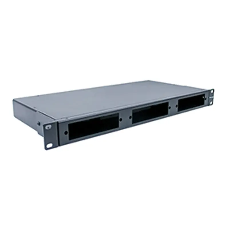 Wavenet Frm3M1U 1U Fiber Enclosure: 3-Slot Rackmount Optical Patch Panel 1