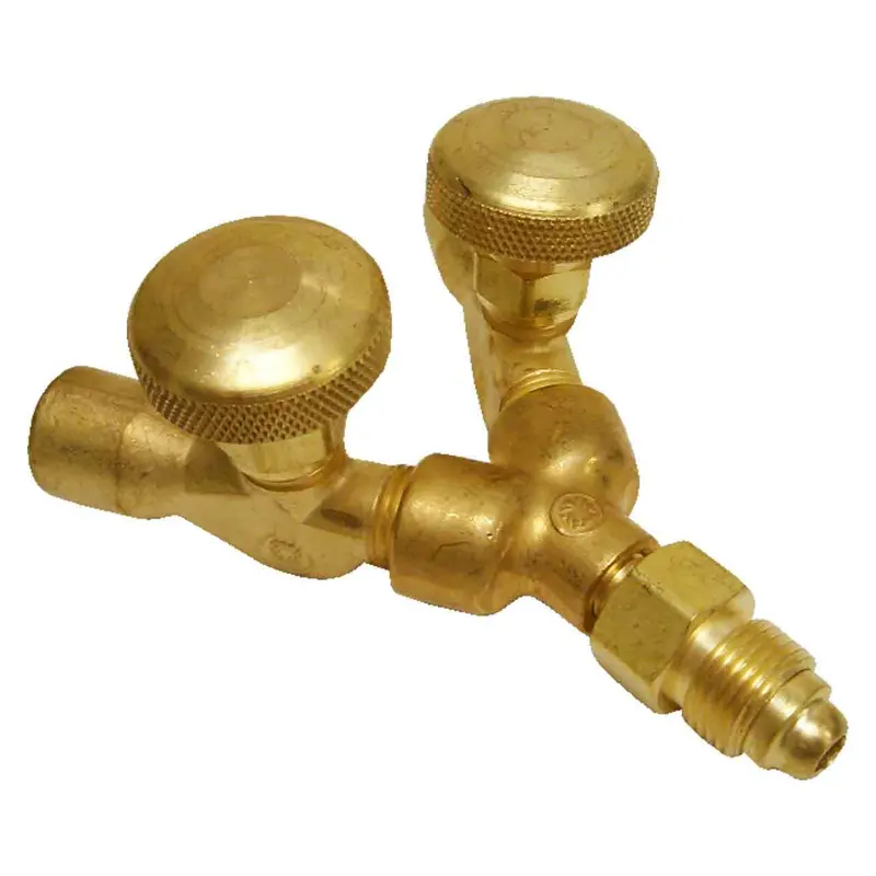 Western High-Pressure Valved Y-Connection Rated To 200 Psig – Model 411 1