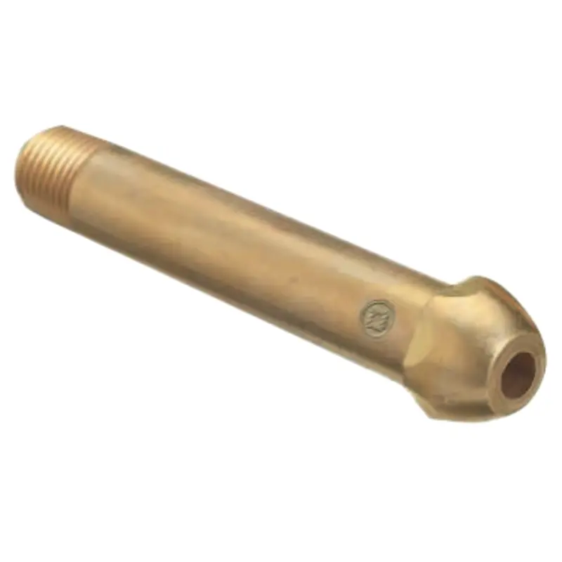 Western Oxygen Regulator Inlet Nipple: 1/4" Npt × 2.5", Cga-540 (Part #66) 1