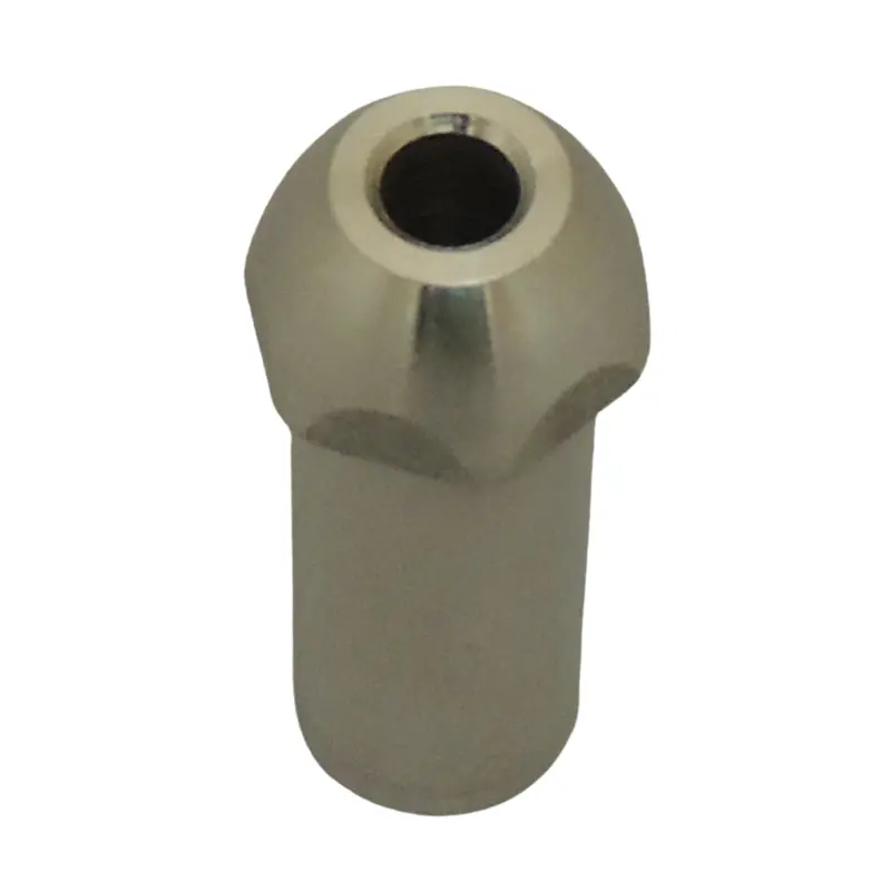 Western Recessed Stainless Steel Nipple For 1/4" Od Tubing – Cga-580 Compliant (Ss-15-8M1) 1