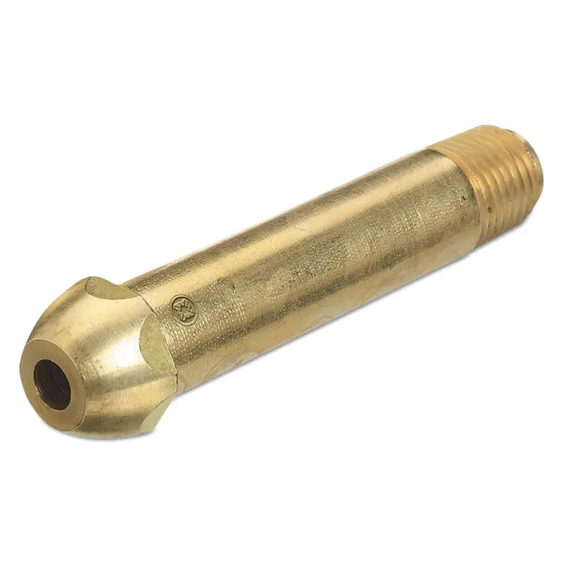 Western Regulator Inlet Nipple: 1/4" Npt × 3.5", Compatible With Cga 510/580/590 (Part #615-3) 1