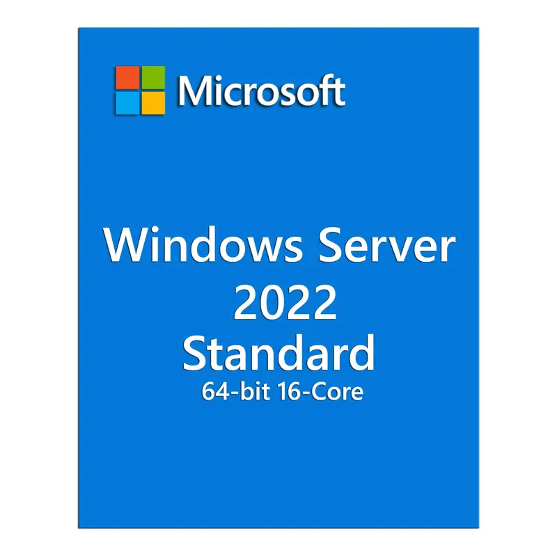 Windows Server 2022 Standard Oem License – 16-Core Activation Key (64-Bit) By Microsoft 1