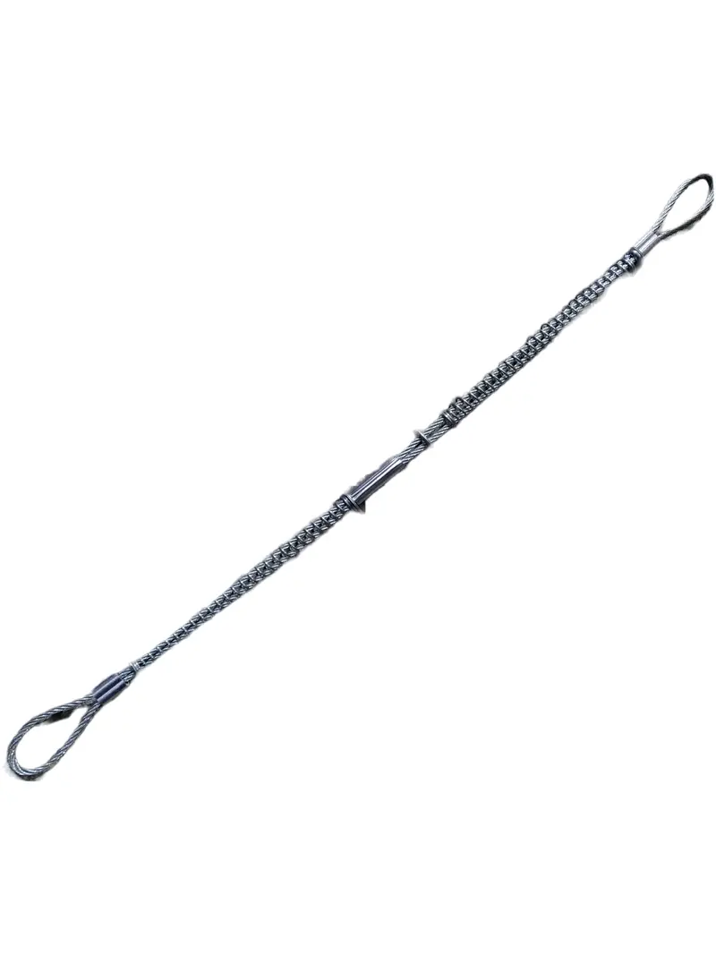 Wire Rope Assembly With Spring-Loaded Air Coupling Arrestor System | Wr-Spring- 1