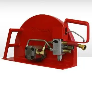 Wolverine Hydraulic Hand Saw – Standard-Guard Model For On-Site Cutting 1