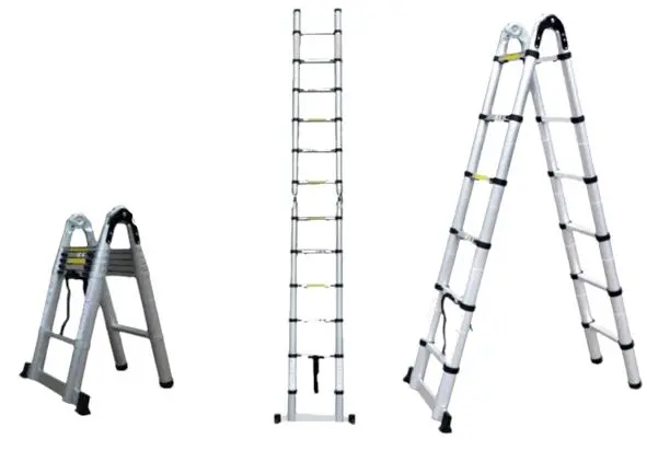 Xg Dual-Side Telescoping Ladder – Fully Extendable Vertical Design, 5-Meter Working Height (Model Xg-129) 1