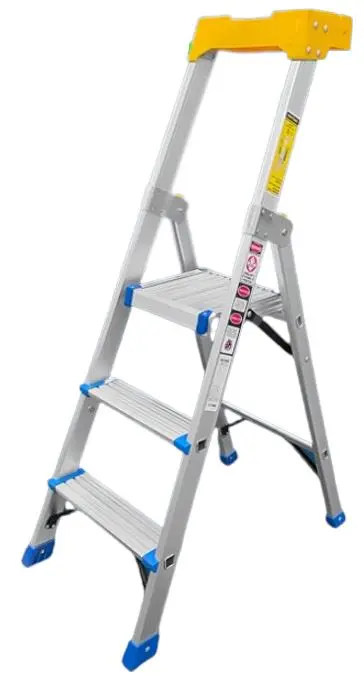 Xg L-Xg337A Lightweight Aluminum Household Ladder With Multi-Use Tool Tray 1