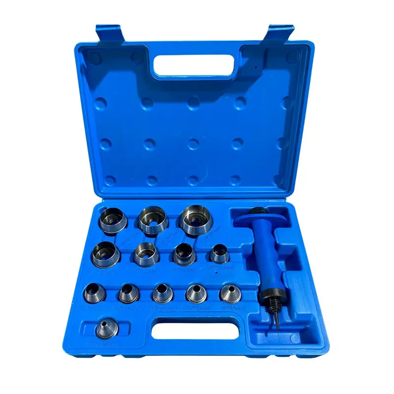 Ym 14-Piece Hollow Punch Kit – Adjustable 5 Mm To 35 Mm Diameter | Hp-Ym-14Pcs 1