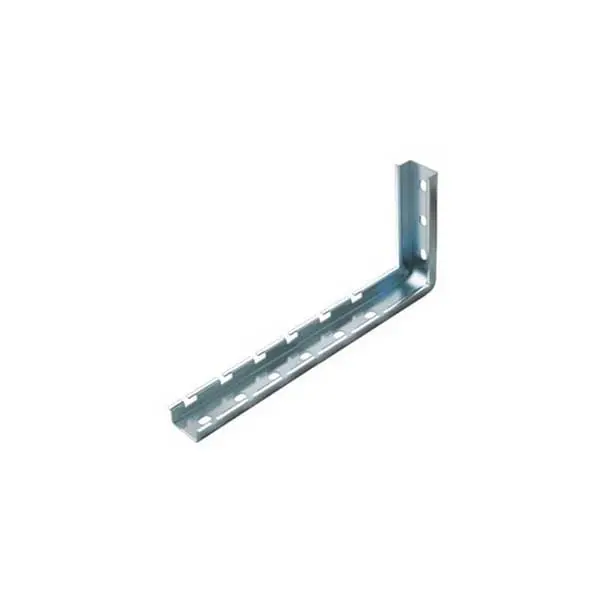 Zinc-Plated 12-Inch L-Shaped Wall Bracket – Cable Tray Support 1