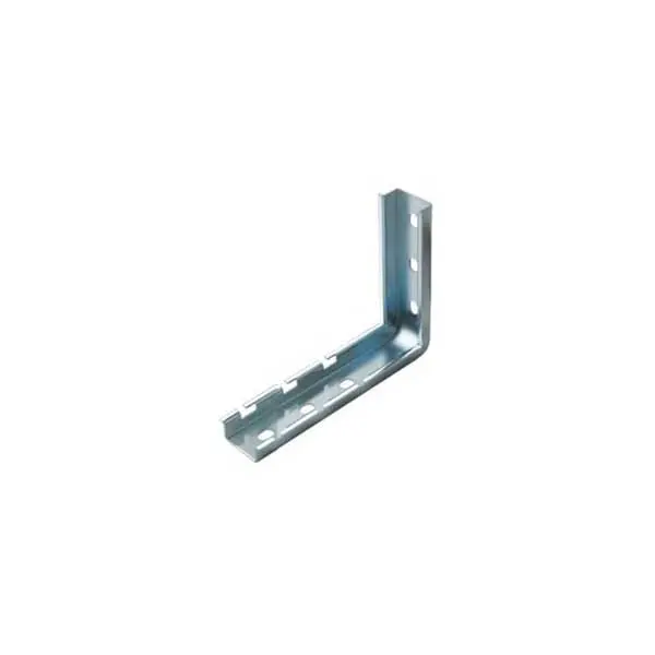 Zinc-Plated 6-Inch L-Shaped Wall Bracket – Cable Tray Support 1