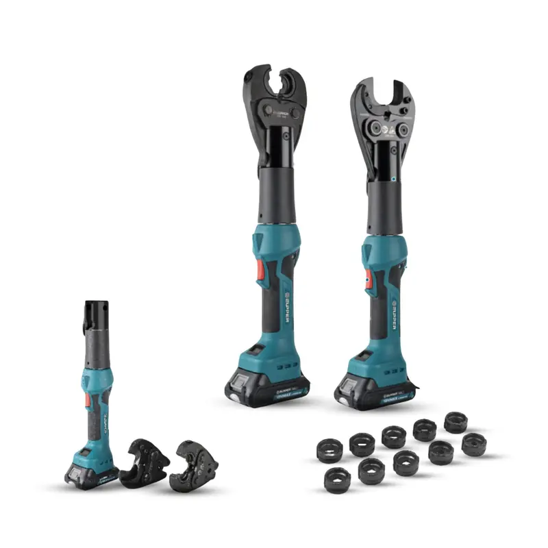 Zupper 18V Dual-Function Crimping And Cutting Tool – 24Kn Force, Sl-2430C With Battery & Charger 1