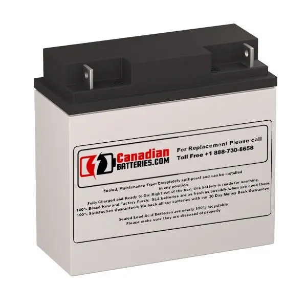 12V 18Ah Sealed Lead-Acid Replacement Battery For Koyosonic Np18-12 (Nb Terminals) 1