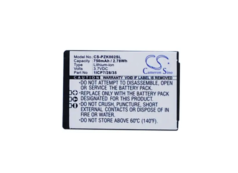 3.7V Li-Ion Headset Battery – 750Mah, 2.78Wh, Compatible With Parrot Icp7/28/35, Zik 2.0 & Zik 3.0 1