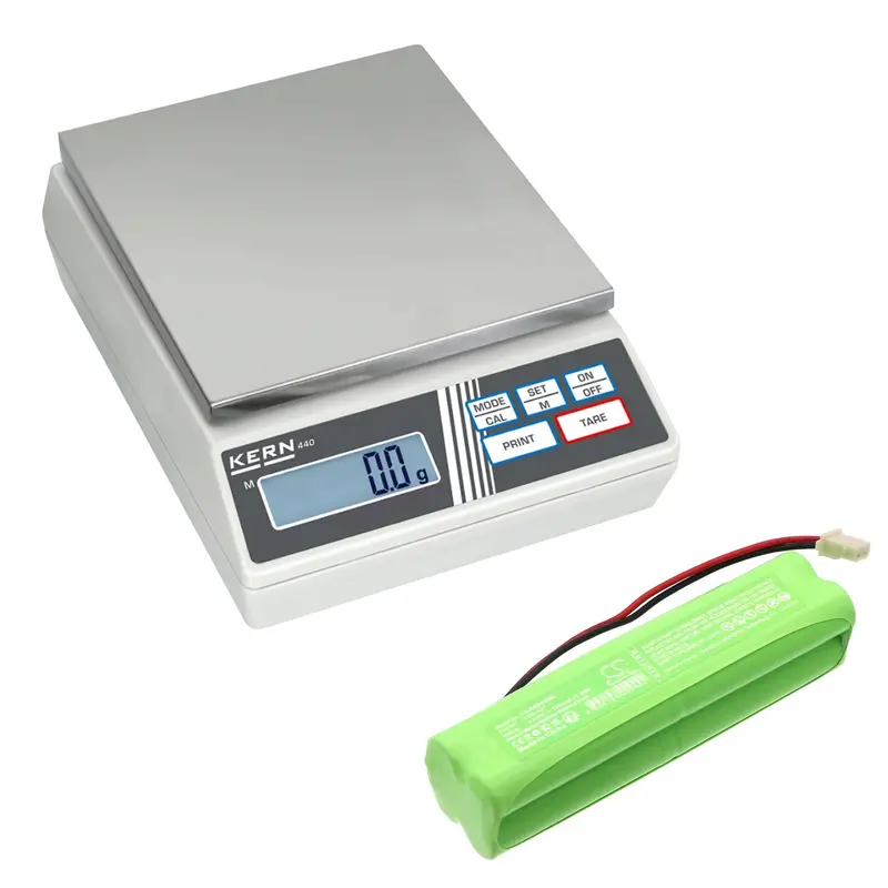 Kern Electronic Scale Battery: 9.6V 750Mah Ni-Mh For Models 440 And Fcb Weighing Systems 1